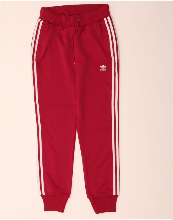 Damskie spodnie dresowe Adidas Joggers IT 42 Small Red Poliester