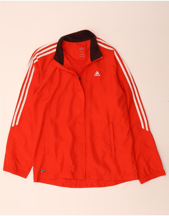 Damska kurtka dresowa Adidas Clima Proof UK 20 2XL Czerwony poliester