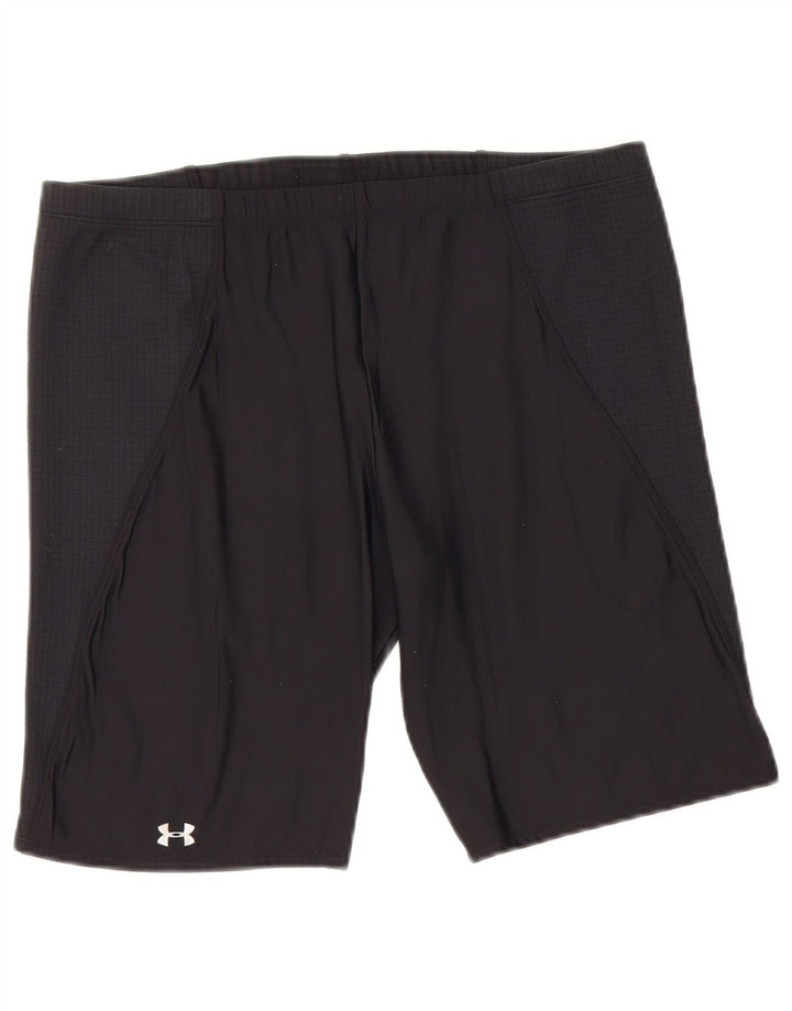 Męskie spodenki sportowe UNDER ARMOUR XL, czarne, nylonowe