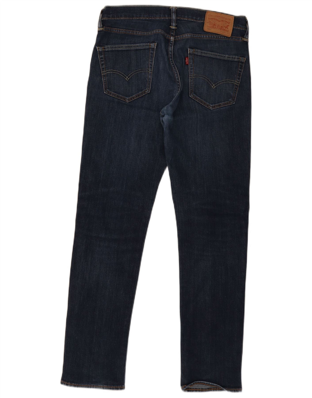 Męskie jeansy Levi's 511 Slim W32 L32 Granatowa bawełna