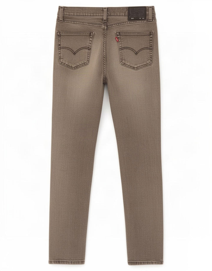 Męskie jeansy Levi's 511 Slim W33 L32 Szara bawełna