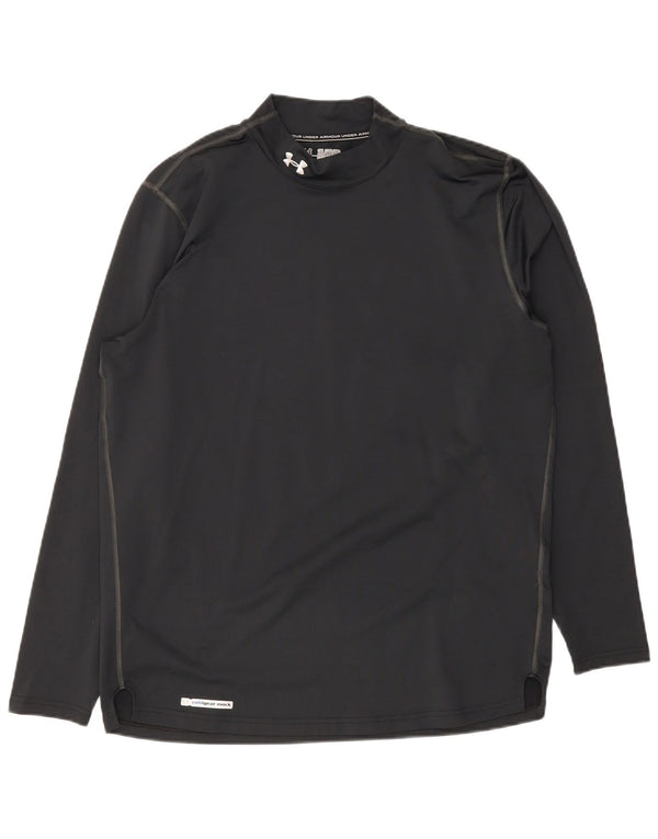 Męska koszulka z długim rękawem Under Armour Cold Gear, czarna