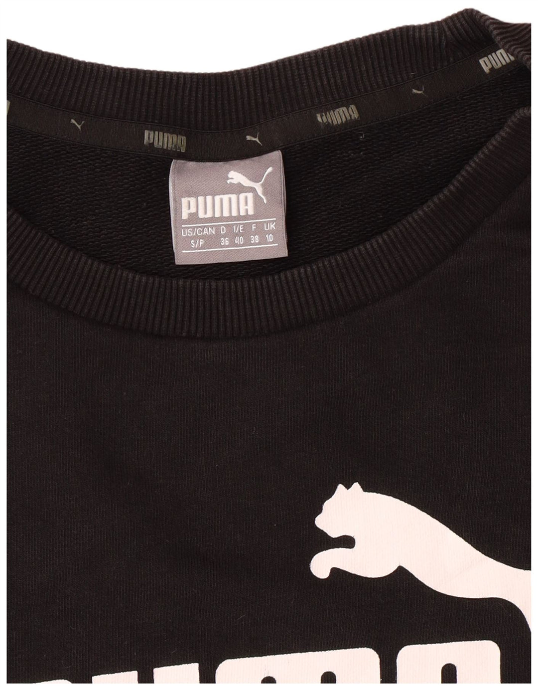 Damski sweter oversize z grafiką PUMA UK 10 Small Black