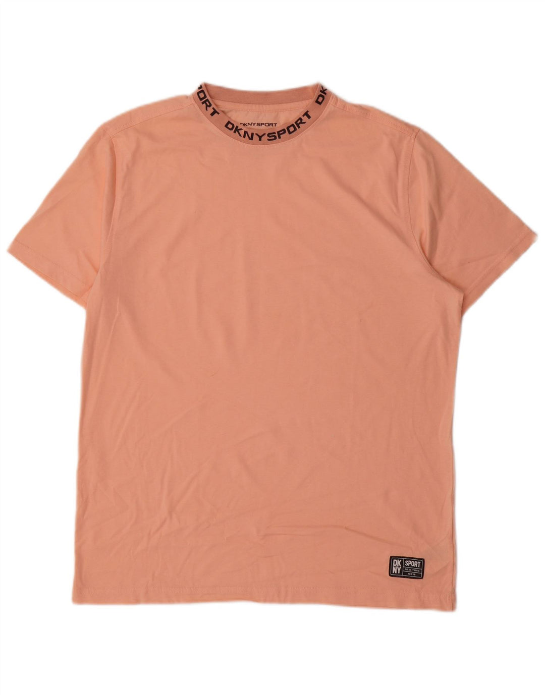 Męski T-shirt z grafiką Dkny, duży, różowy, bawełniany
