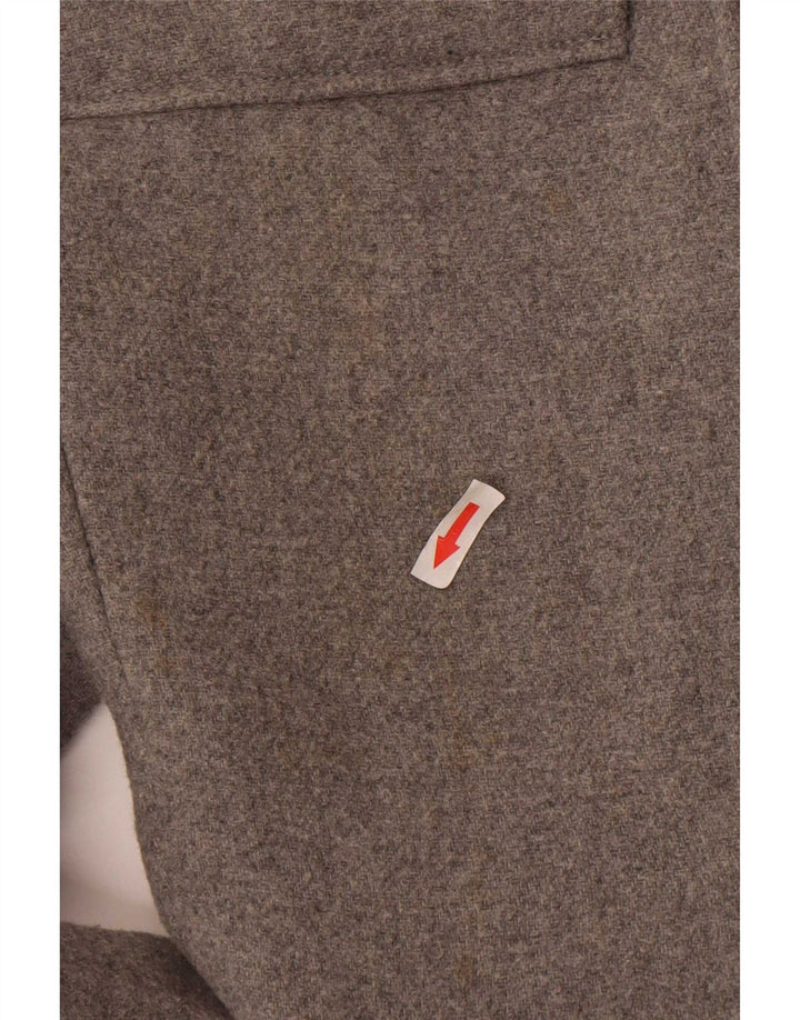 Zara Damski płaszcz Trafaluc Pea Coat UK 6 XS Szary poliester