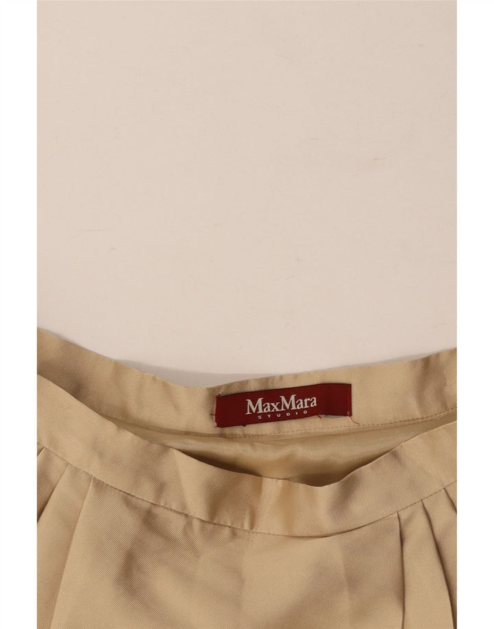 Spódnica damska MAX MARA Linia A W30 Średni Beż