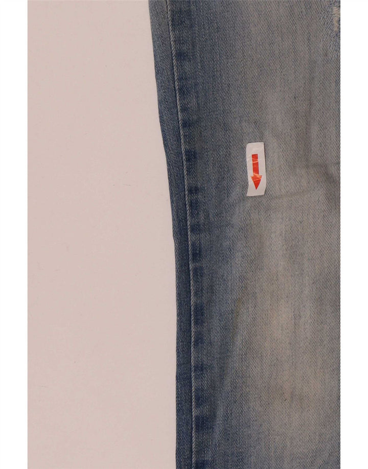 Damskie jeansy Diesel w trudnej sytuacji, Super Slim W29 L28, niebieska bawełna