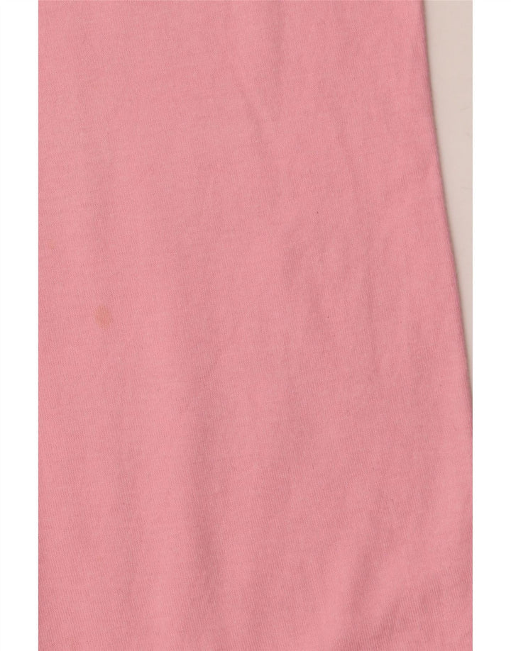 Męski T-shirt z grafiką Nike, średni, różowy, bawełniany