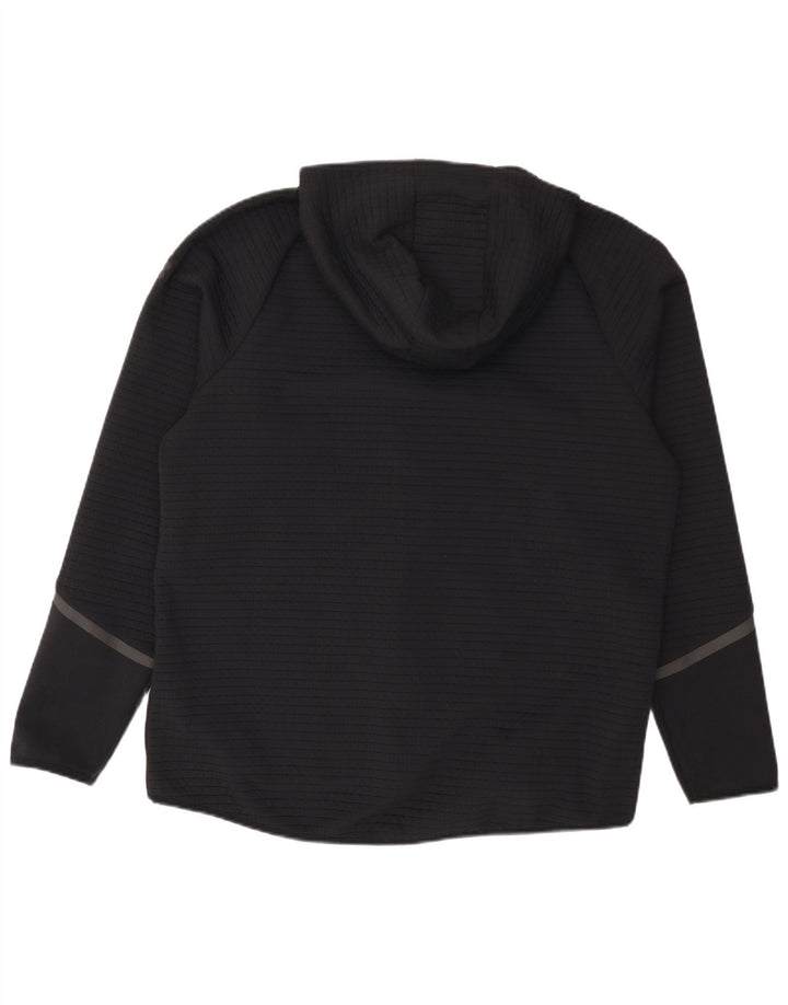 Męski sweter z kapturem i zamkiem Under Armour, duży, czarny poliester