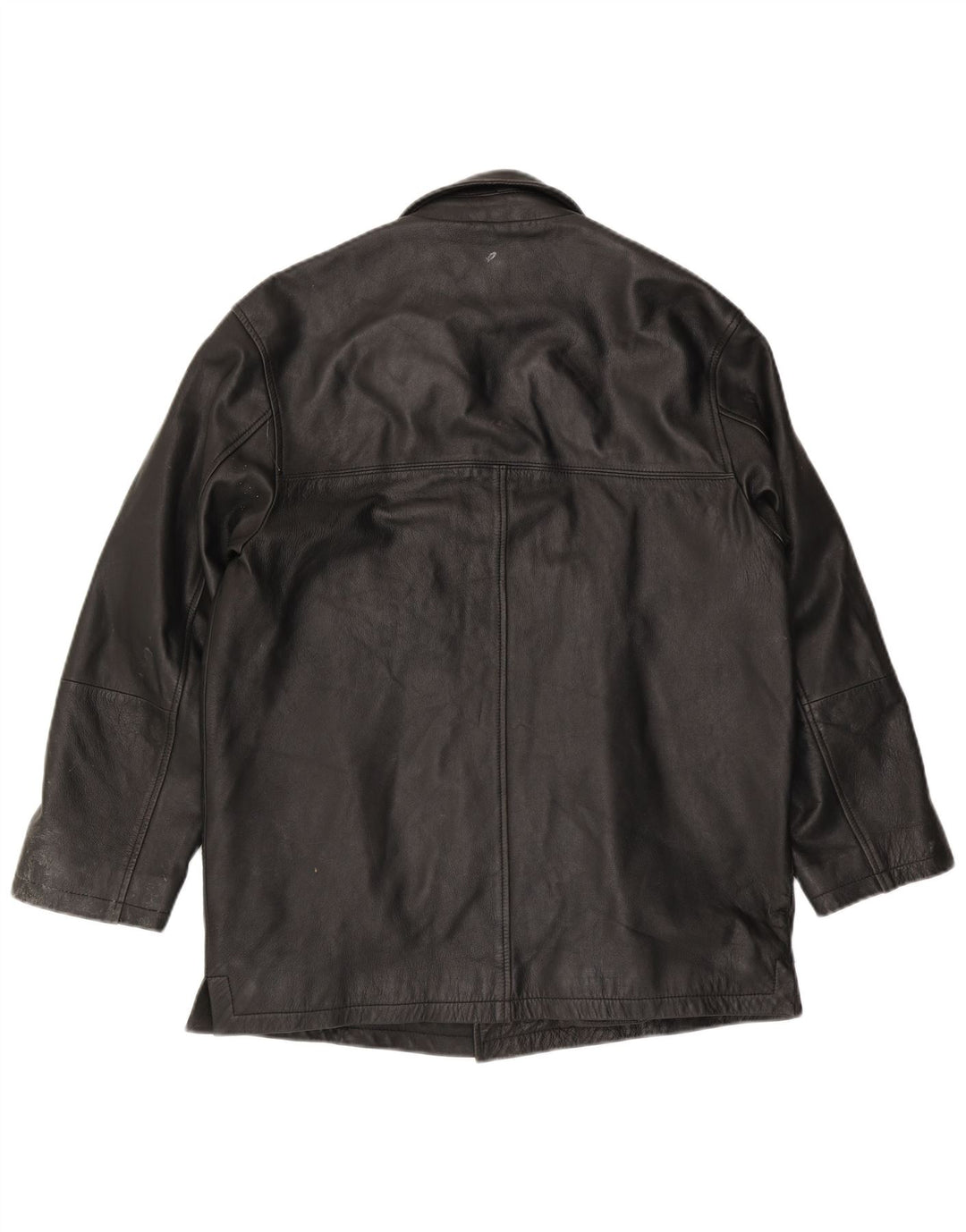 Męska kurtka skórzana Kartel UK 40 duża czarna