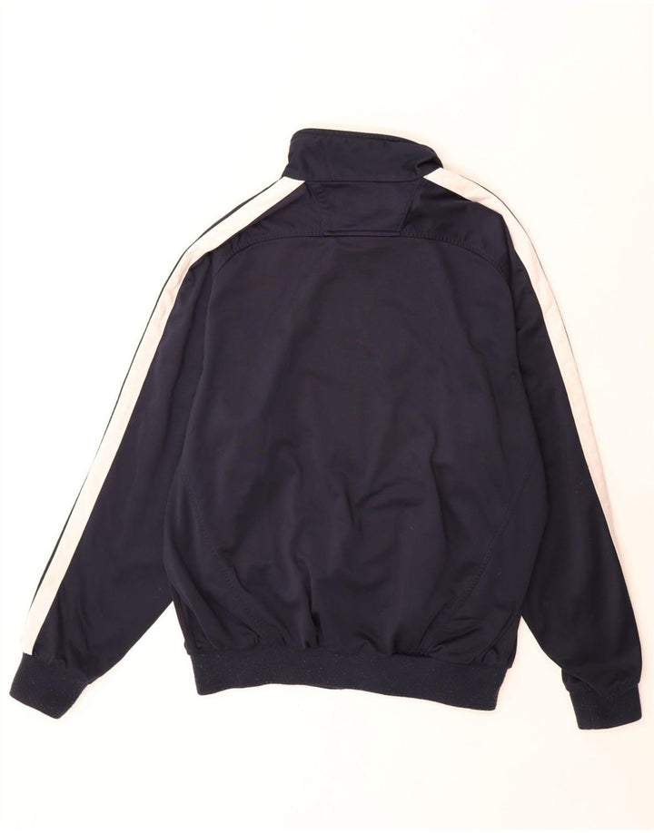 Męska kurtka dresowa Champion 2XL Granatowy poliester z blokami kolorów