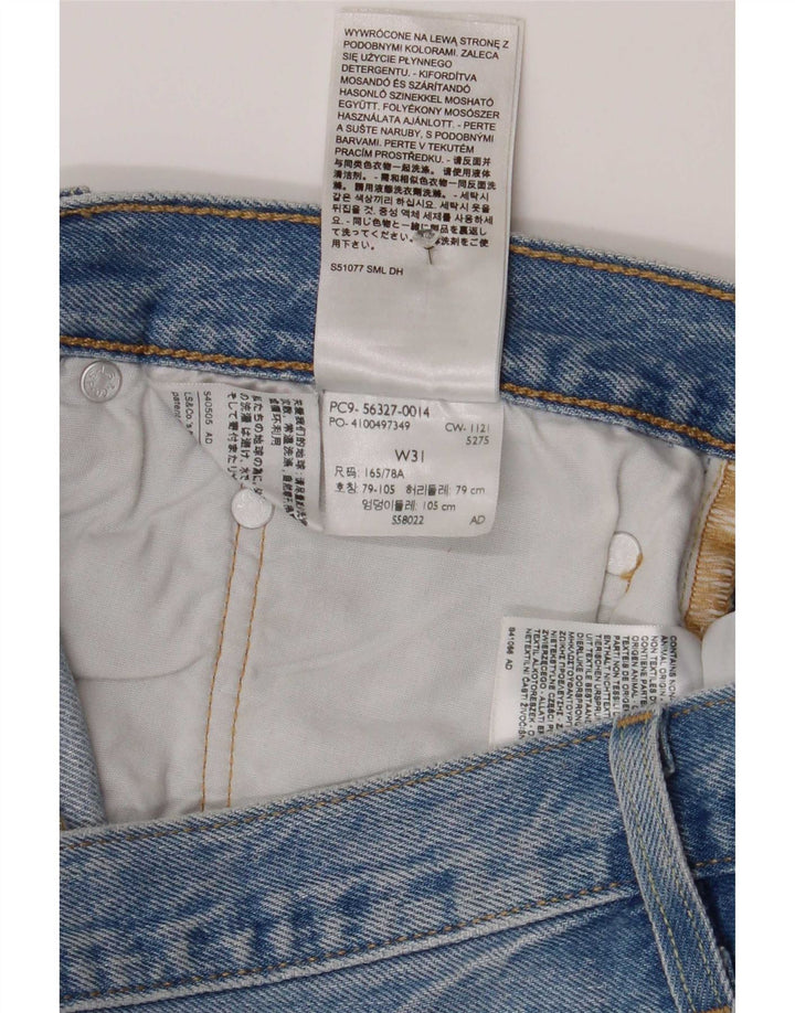 Damskie spodenki jeansowe Levi's 501 w trudnej sytuacji W31 Średnioniebieskie bawełniane