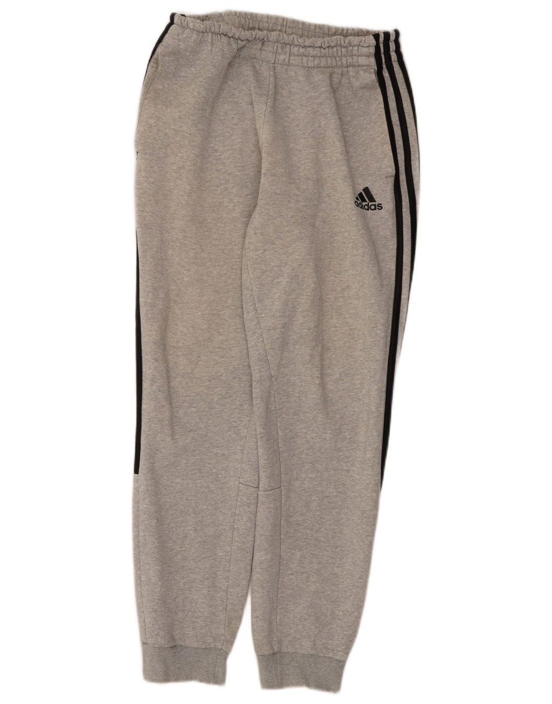 Adidas Męskie Spodnie Dresowe Joggery Małe Szare Bawełniane