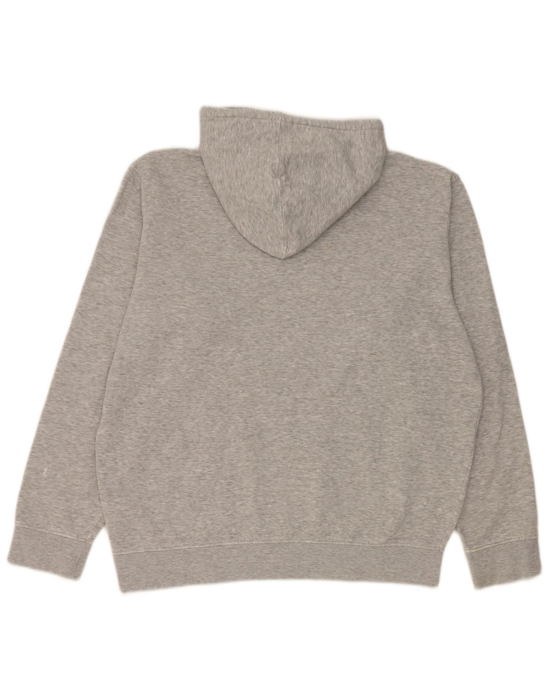 Męski sweter z kapturem Fila z grafiką, duży, szary, nakrapiany