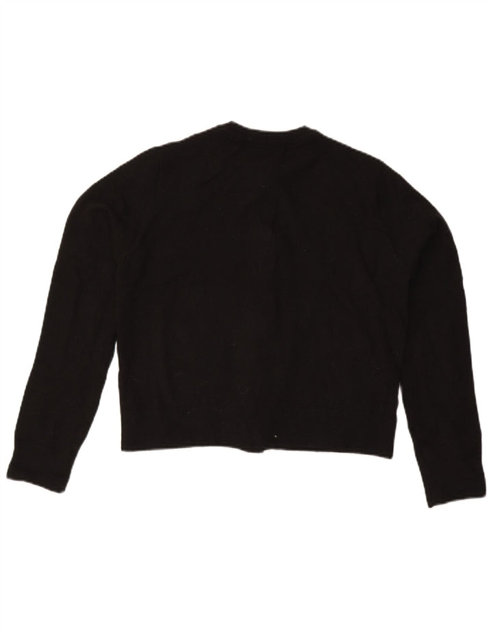 Sweter damski Zara Crop Cardigan UK 10 Small Black