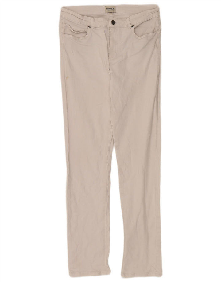 Damskie proste dżinsy White Stuff UK 12 Medium W28 L28 Bawełna