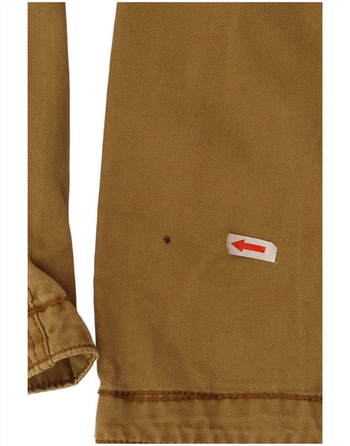 Męskie proste spodnie chino Fat Face W30 L31 Khaki, bawełna