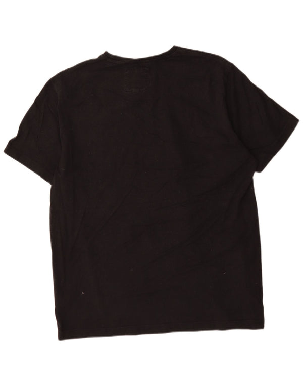 T-shirt męski Crew Clothing Top XL, czarny, bawełniany