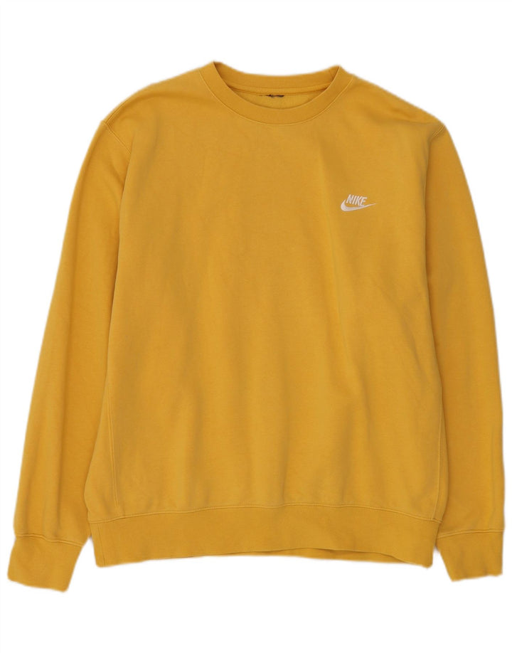 Męska bluza dresowa Nike XL, żółta, bawełniana