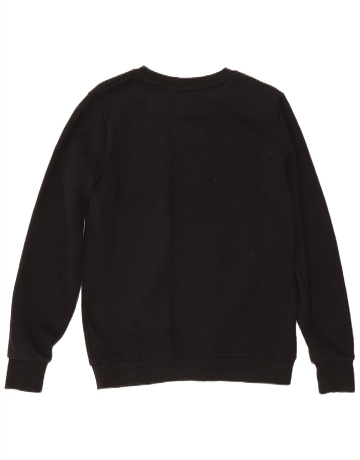 Damski sweter dresowy Superdry UK 14, duży, czarny, bawełniany