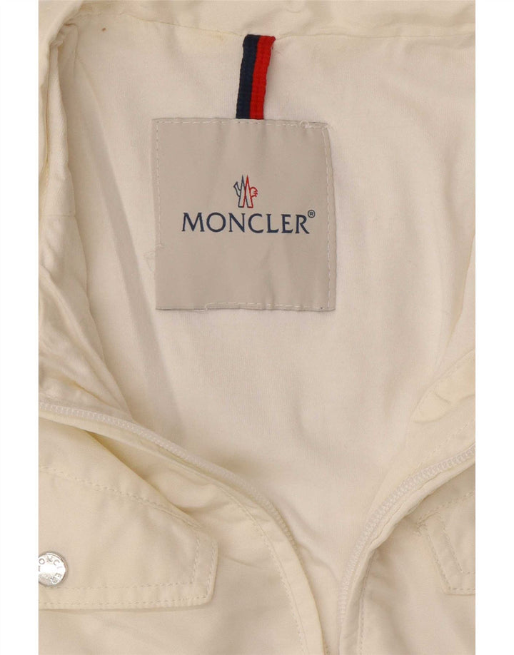 Kurtka użyteczna Moncler dziewczęca 13-14 lat biała poliamid