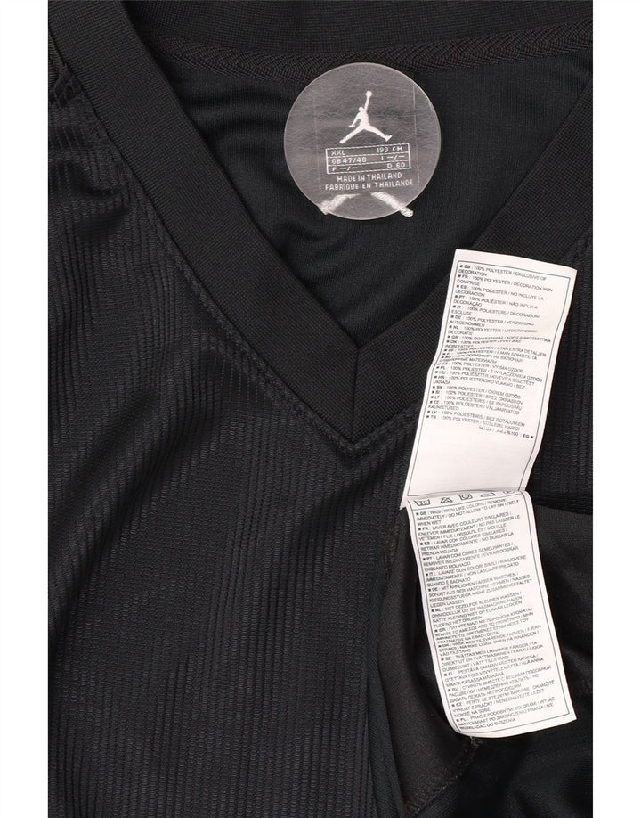 Męska kamizelka Jordan UK 47/48 2XL Czarny poliester