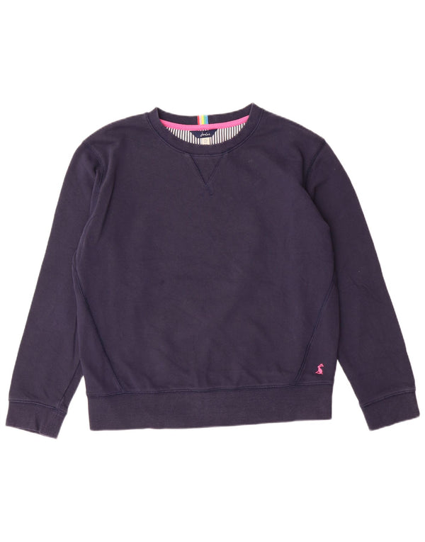 Damski sweter oversize JOULES UK 8, mały, granatowy, bawełniany