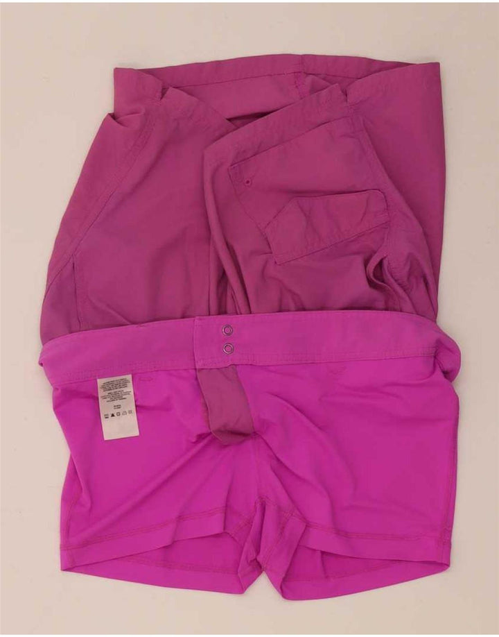 Damskie spodenki Columbia Omni-Shade US 10, duże, różowe, nylonowe