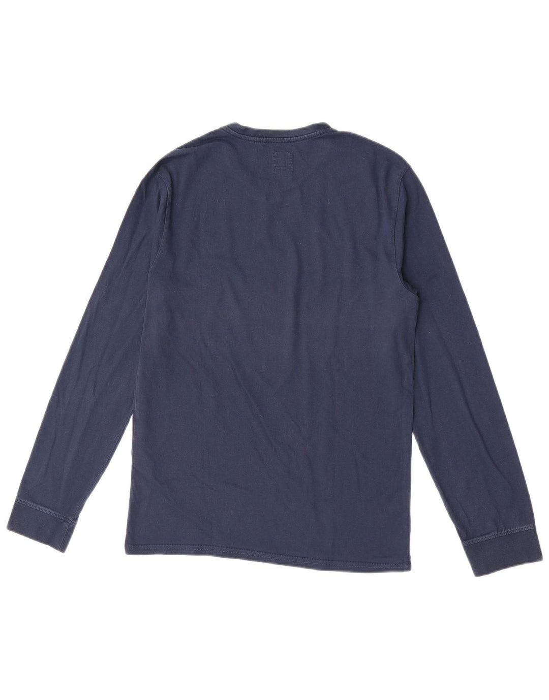 Męski standardowy top Levi's z długim rękawem, mały, granatowy, bawełniany