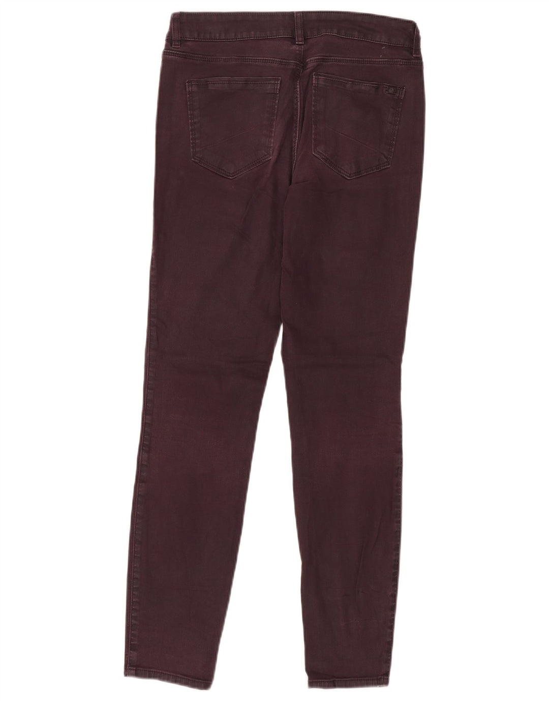 Damskie jeansy skinny Massimo Dutti EU 38 Small W28 L30 Burgundowe