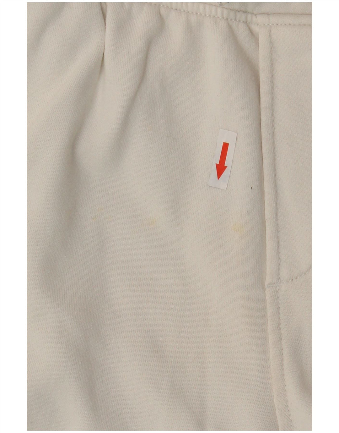 Męskie spodenki sportowe TOMMY HILFIGER z grafiką, średnia biała bawełna