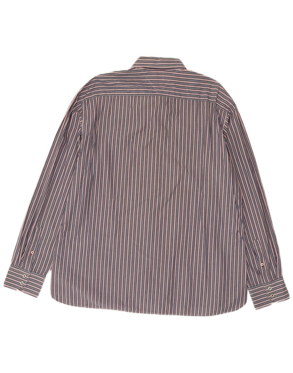Męska koszula o dopasowanym kroju Tommy Hilfiger 2XL, bawełniana w niebieskie paski