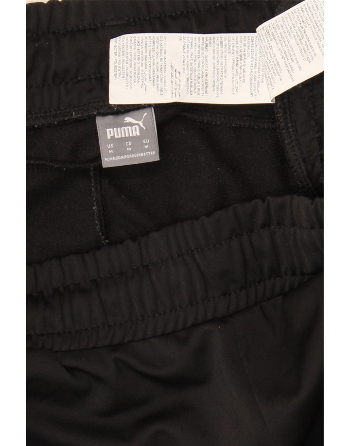 Męskie spodnie dresowe Puma Joggers, średni czarny poliester