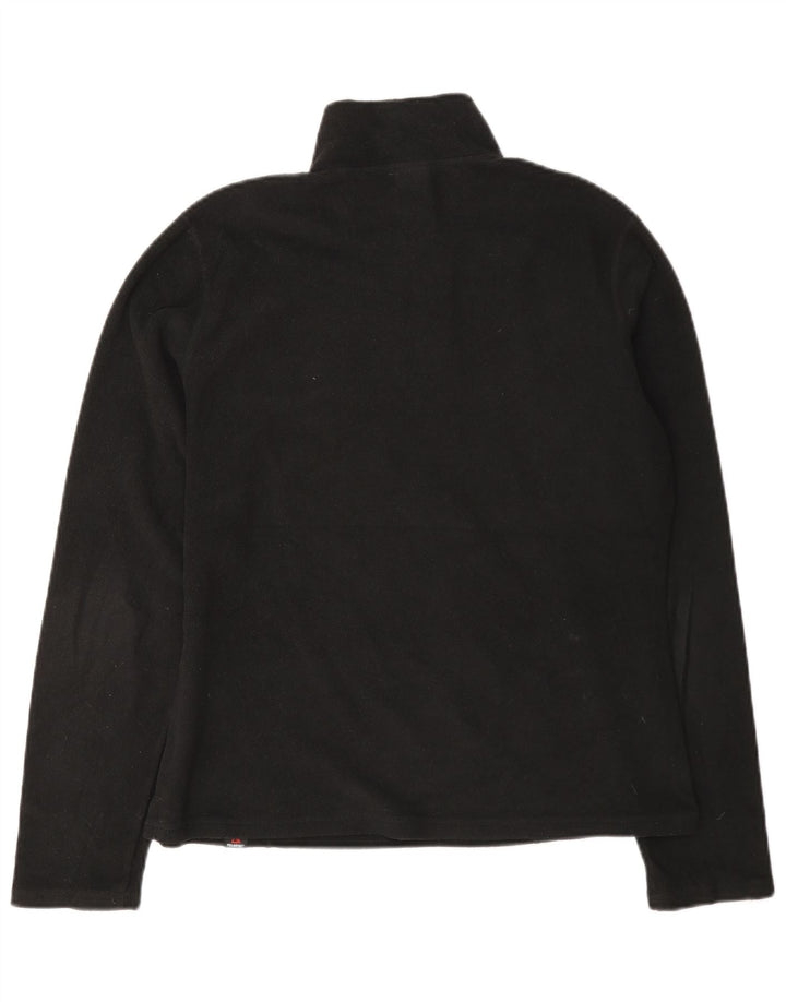 Damski sweter polarowy The North Face z zamkiem błyskawicznym, UK 14, średni czarny poliester