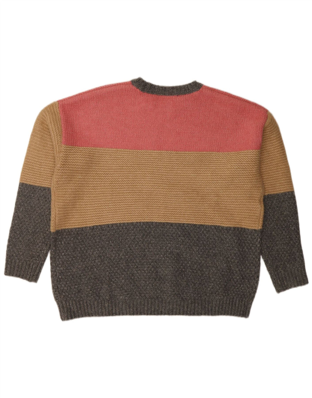 Marks & Spencer Damski sweter z okrągłym dekoltem, UK 16, duży, wielokolorowy