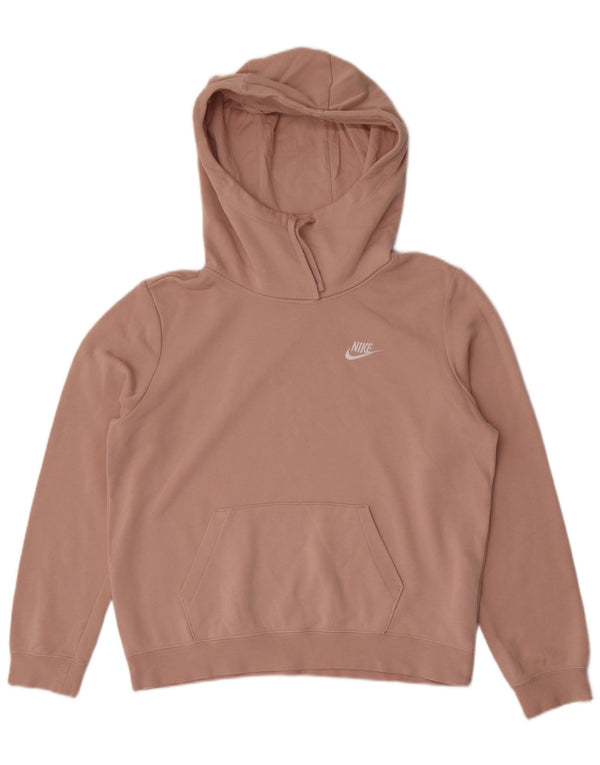 Damska bluza z kapturem Nike UK 14 Średnioróżowa bawełna