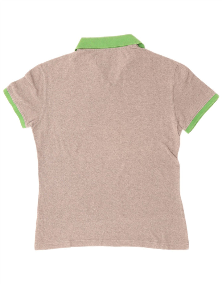 Męska koszulka polo Armani Jeans, duża, szara, bawełniana