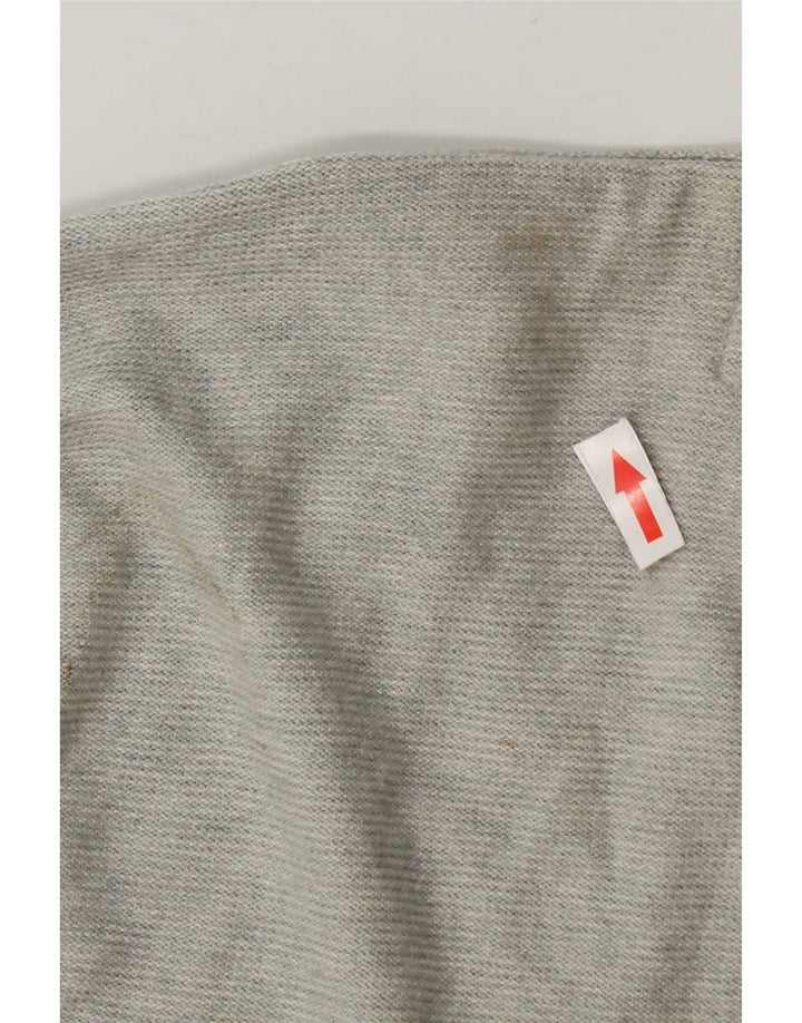 White Stuff Womens Long Sleeve Jumper Dress UK 14 Medium Grey Colourblock