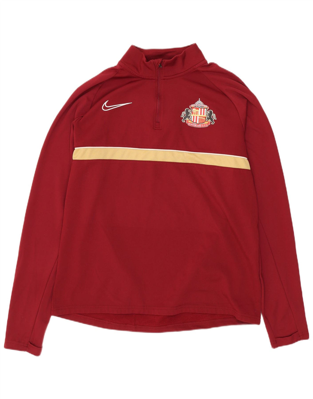 Nike Męskie Sunderland A.F.C. Top dresowy z pulowerem, średni burgund