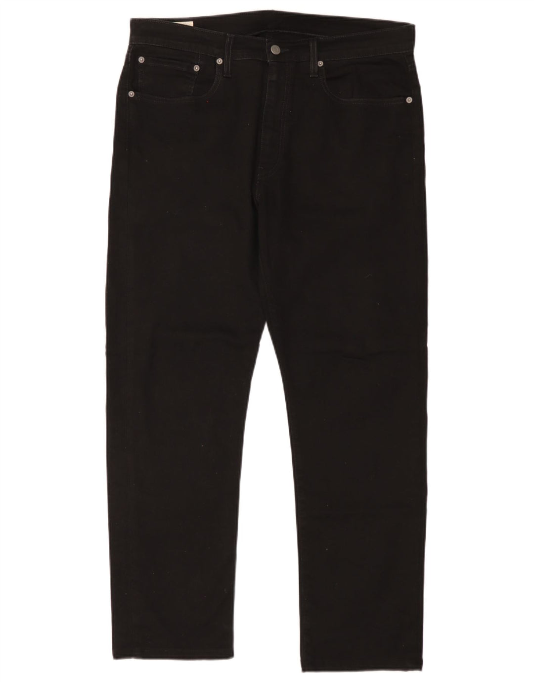 Męskie jeansy Levi's 502 Tapered W36 L29 Czarna bawełna