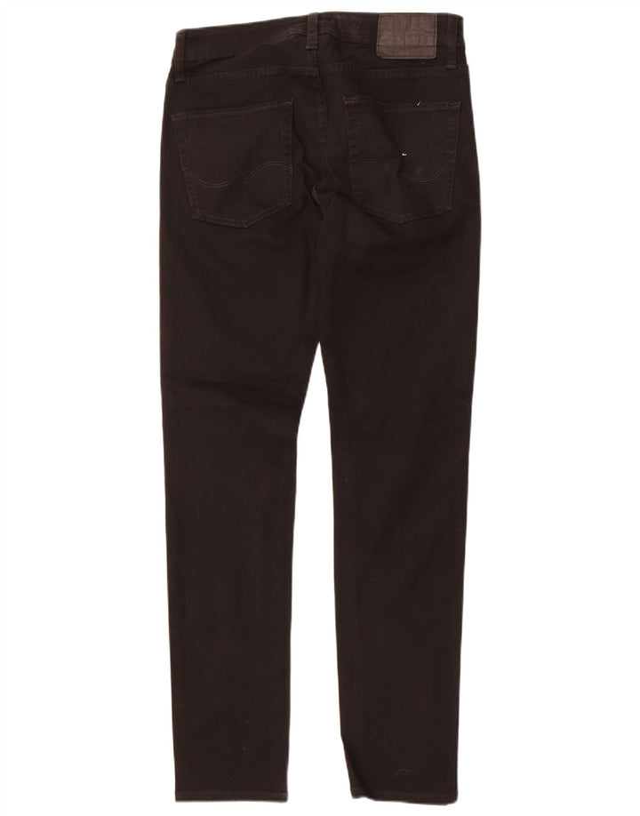 Męskie jeansy Jack & Jones Tim Slim W28 L32 Czarne bawełniane