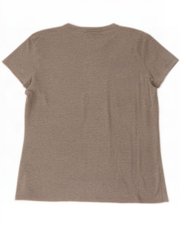 T-shirt męski Tommy Hilfiger, duży, szary, z bawełny w plamki