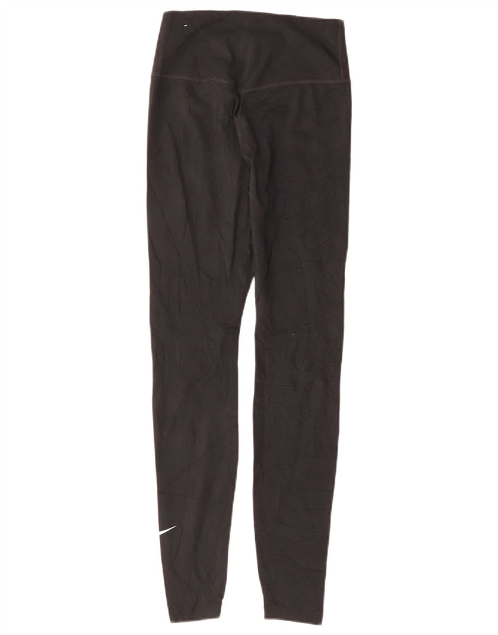 Legginsy damskie Nike UK 6 XS, czarny poliester