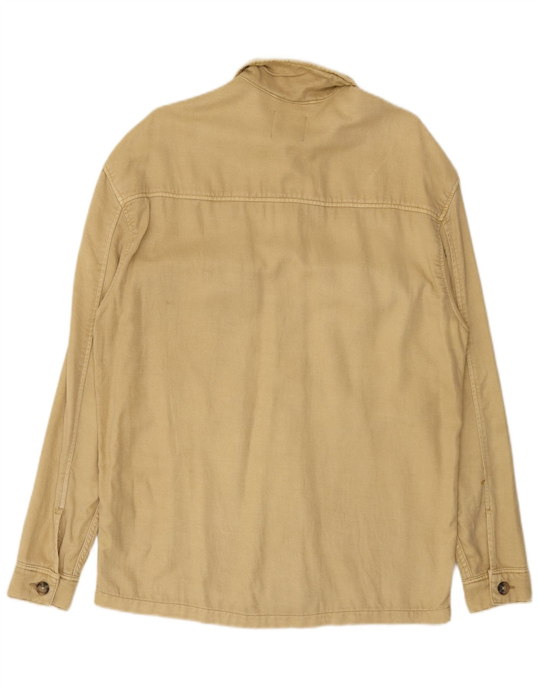 Męska kurtka użytkowa Zara UK 36 Small Beige Lyocell