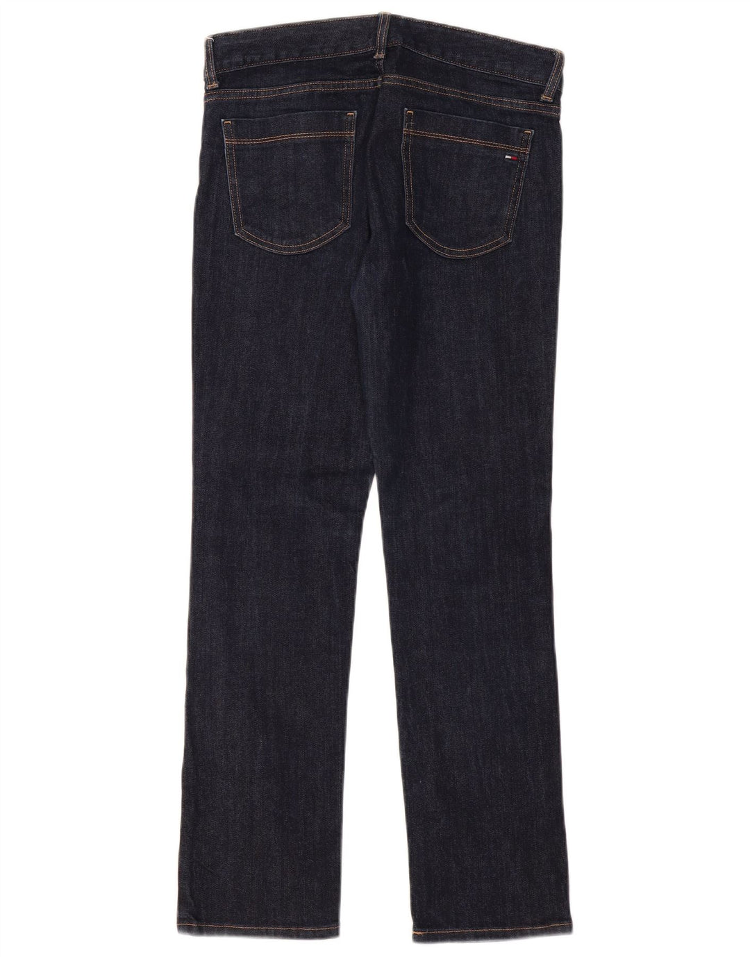 Damskie proste dżinsy Tommy Hilfiger US 6 Medium W32 L30 Granatowe