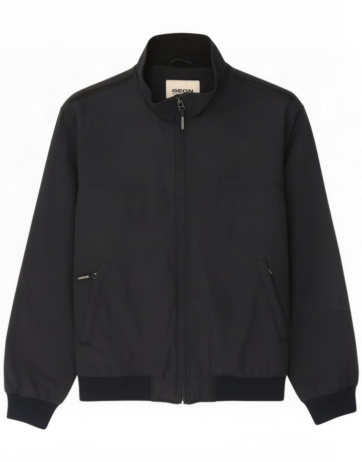 Geox Męska kurtka bomber UK 42 XL Czarna poliamid