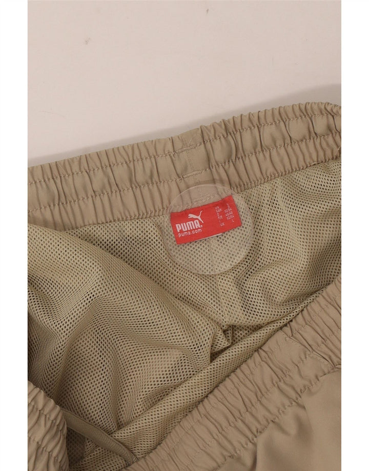 Męskie spodnie dresowe Puma Capri Cargo, duże, brązowe