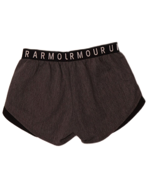Damskie spodenki sportowe Under Armour Graphic UK 10, małe, szare, z blokami kolorów