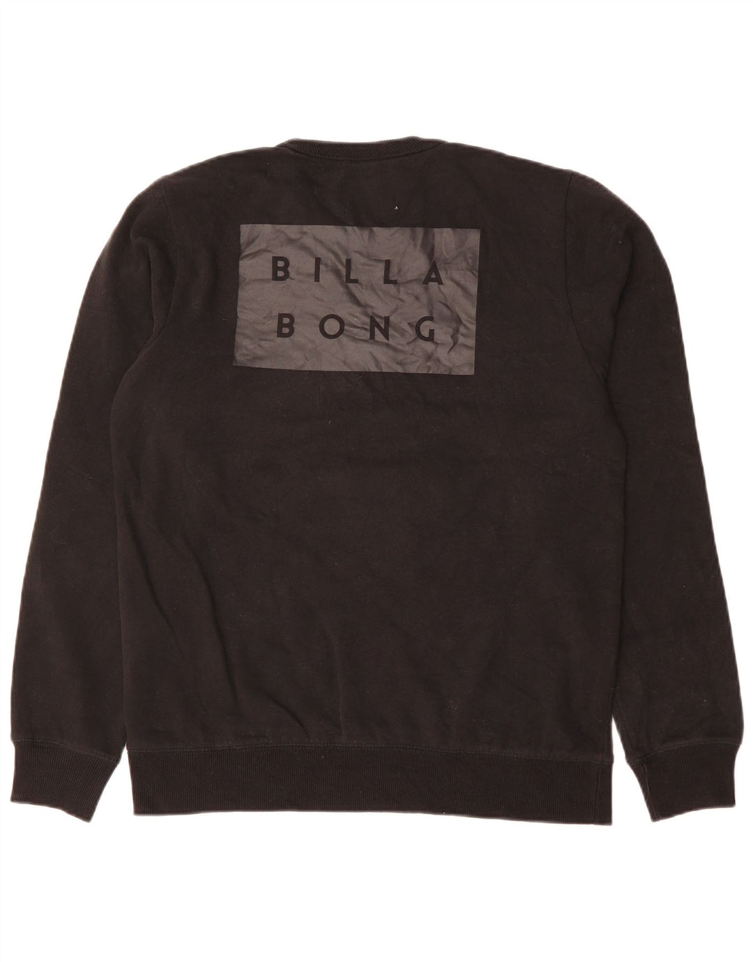 Męska bluza z grafiką Billabong Core Fit, duża, czarna, bawełniana