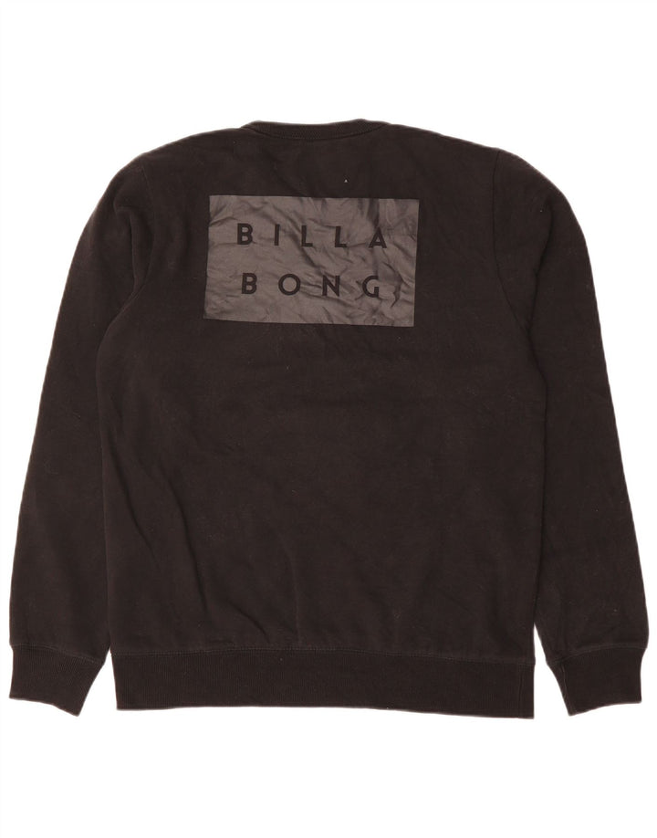 Męska bluza z grafiką Billabong Core Fit, duża, czarna, bawełniana